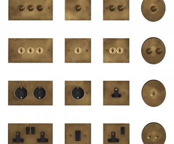 Modern Switch Socket Panel-ID:209091907