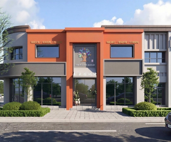 Modern Facade Element-ID:276716952