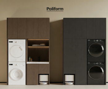 Modern Laundry Cabinet-ID:180490977