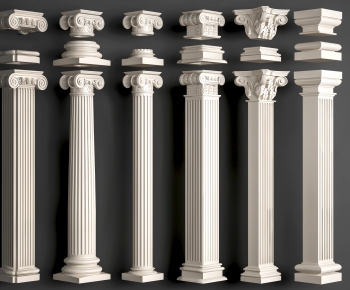 European Style Roman Pillar-ID:672230754