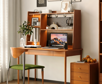 Modern Computer Desk And Chair-ID:474102021