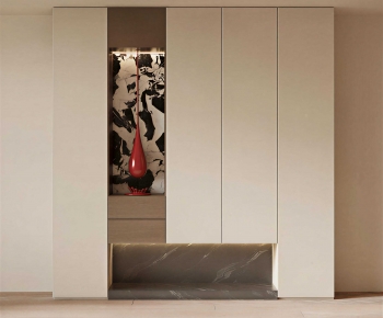 Modern Entrance Cabinet-ID:392218114