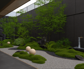 Japanese Style Courtyard/landscape-ID:111799226