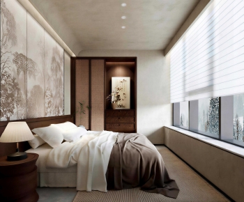 New Chinese Style Bedroom-ID:202701128