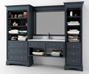 American Style Bathroom Cabinet-ID:505203019
