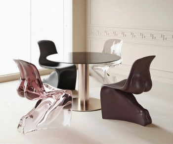 Modern Dining Table And Chairs-ID:735513932