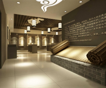 New Chinese Style Exhibition Hall-ID:785267118