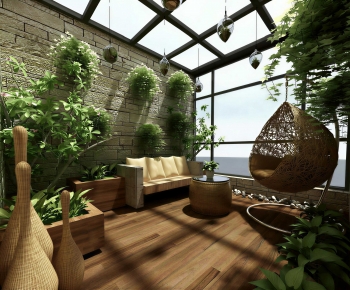 Modern Glass Sun Room-ID:460680964