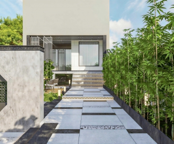 New Chinese Style Courtyard/landscape-ID:194349055