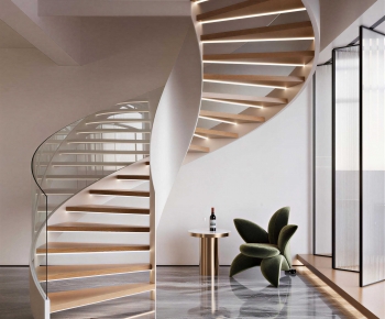 Modern Rotating Staircase-ID:626970055