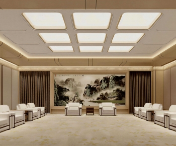 New Chinese Style Reception Room-ID:168850903