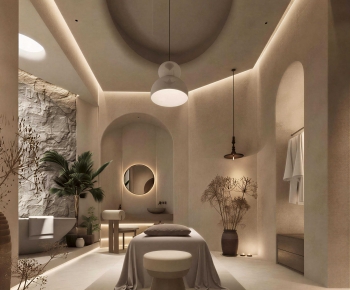 Wabi-sabi Style SPA Foot Bath-ID:553366901