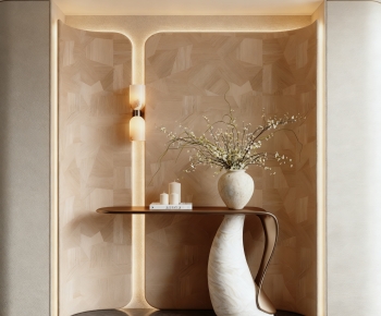 Modern Entrance Cabinet-ID:767937909