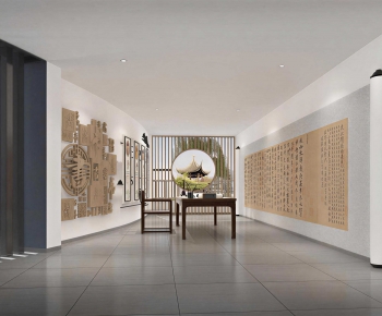 New Chinese Style Exhibition Hall-ID:920613053