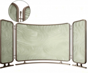 French Style Glass Screen Partition-ID:577512988