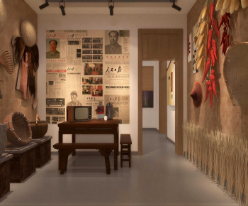 New Chinese Style Exhibition Hall-ID:648770398