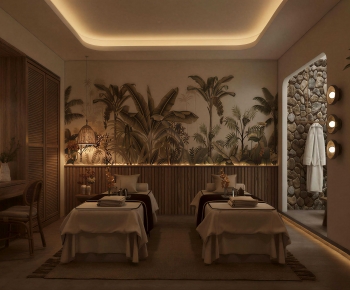 Wabi-sabi Style SPA Foot Bath-ID:769074928