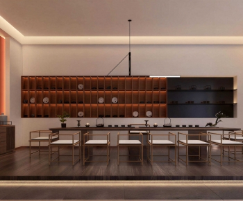 New Chinese Style Tea House-ID:628966099