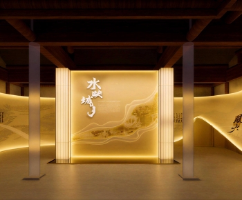 New Chinese Style Exhibition Hall-ID:310072907
