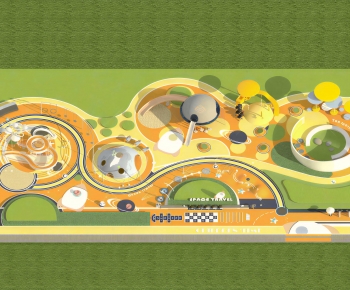 Modern Architectural Bird's-eye View Planning-ID:527826078