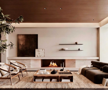 Japanese Style A Living Room-ID:997752909