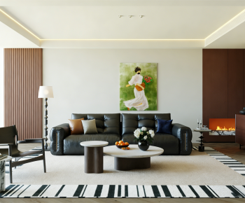 Modern A Living Room-ID:645514016