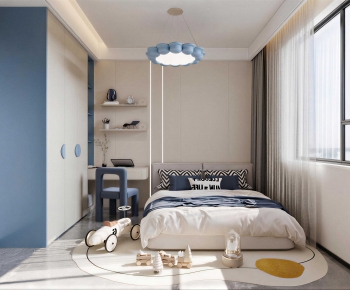 Modern Boy's Room And Son's Room-ID:305756094