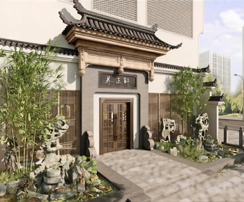 Chinese Style Facade Element-ID:895005943