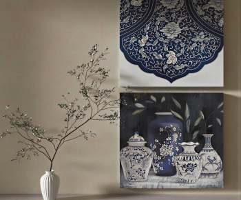 New Chinese Style Calligraphy And Painting-ID:928792001