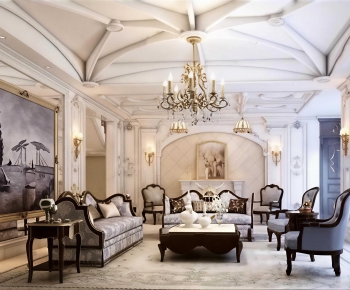 European Style A Living Room-ID:156173943
