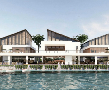 Modern Appearance Of Commercial Building-ID:147238029