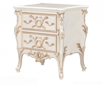 Simple European Style Bedside Cupboard-ID:315680541