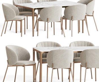 Modern Dining Table And Chairs-ID:465950018