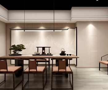 New Chinese Style Tea House-ID:331583028