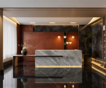 New Chinese Style Lobby Hall-ID:306071046