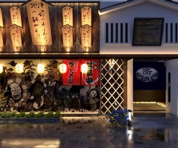 Japanese Style Facade Element-ID:214010956