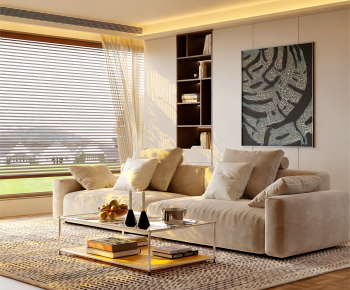 Modern A Living Room-ID:130918984