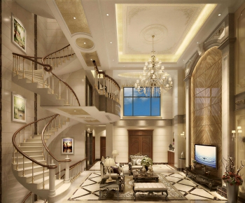 European Style A Living Room-ID:118561986