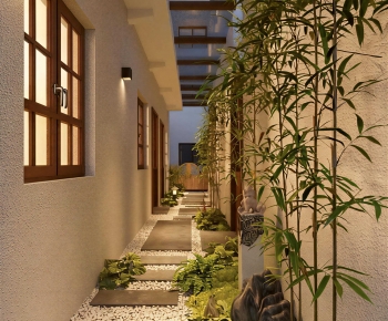 New Chinese Style Courtyard/landscape-ID:176944977