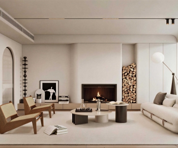 Modern A Living Room-ID:545250898