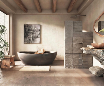 Wabi-sabi Style TOILET-ID:279954912