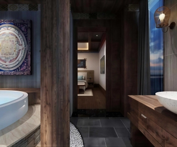 New Chinese Style Residential Hostel-ID:864237071