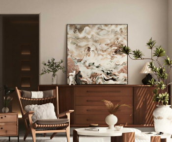 Wabi-sabi Style A Living Room-ID:170434003