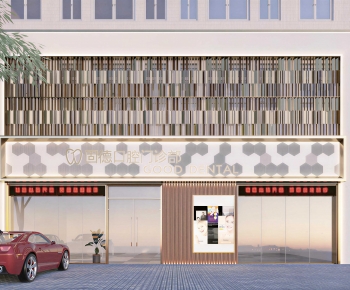 Modern Facade Element-ID:461975104