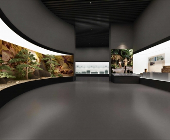 New Chinese Style Exhibition Hall-ID:429653885