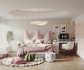 Modern Girl's Room Daughter's Room-ID:727855921