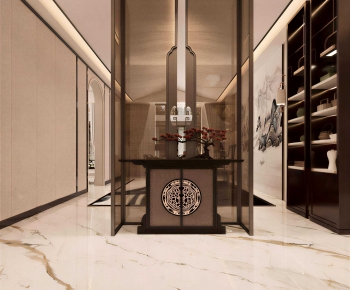 New Chinese Style Hallway-ID:550985108