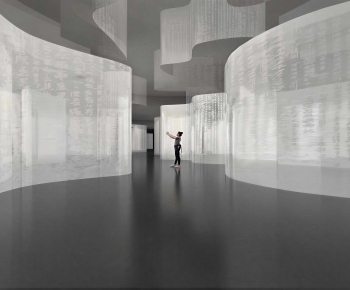 New Chinese Style Exhibition Hall-ID:851263057