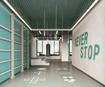 Industrial Style Gym-ID:883924013