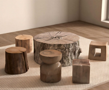 Wabi-sabi Style Coffee Table-ID:802433012